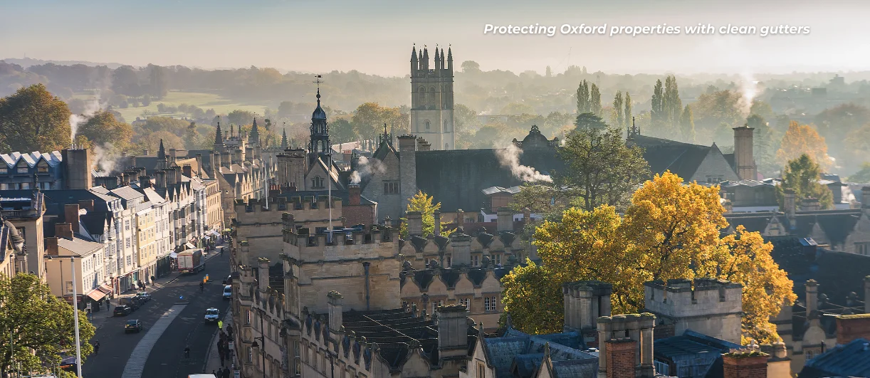 Oxford city skyline