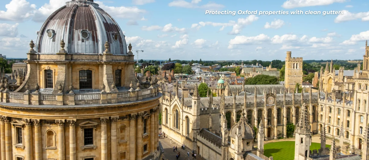 Oxford city skyline