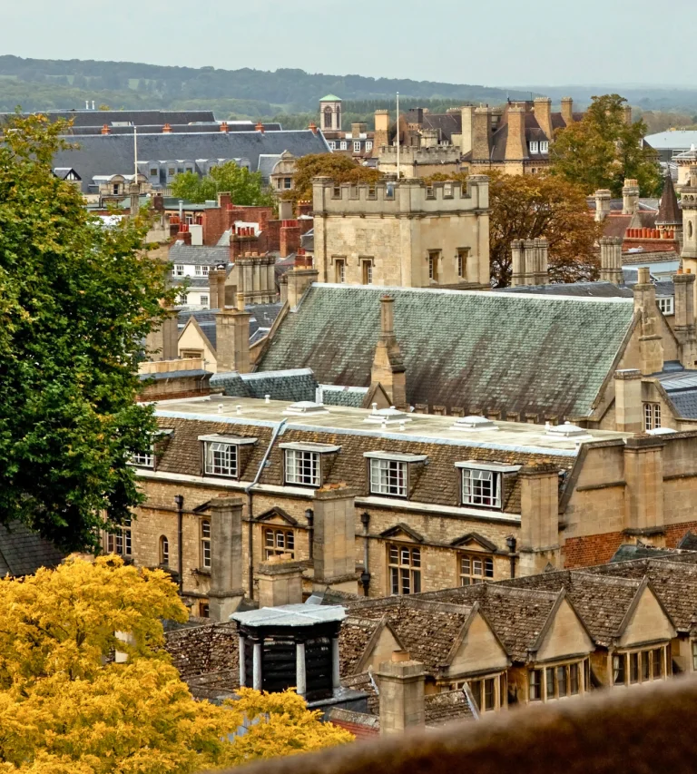 Oxford city roof