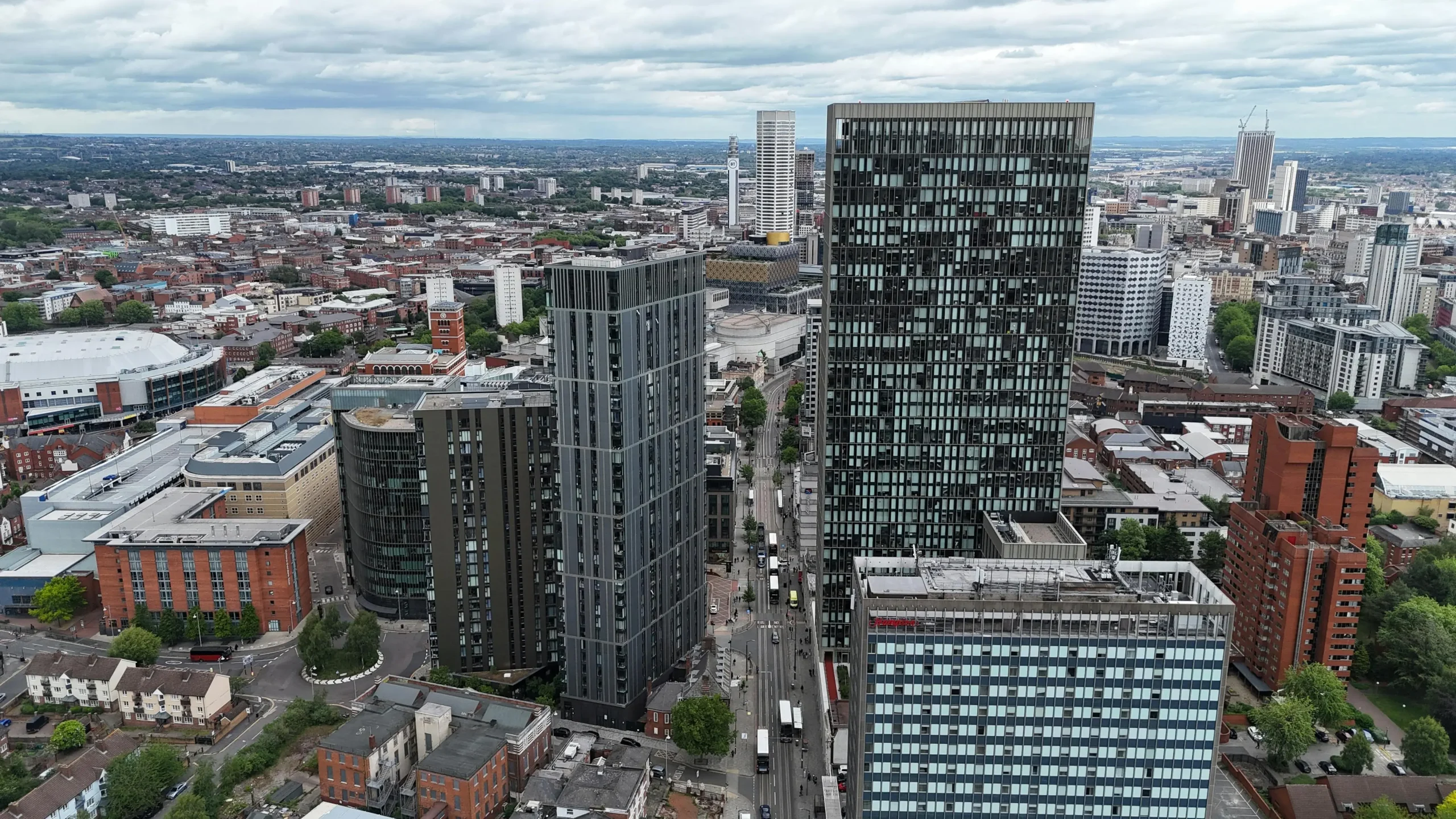 A vast landscape of Birmingham, purely for decorative purposes